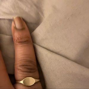 Gently used Mejuri Signet Ring!